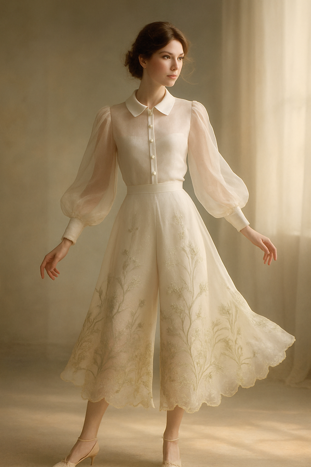 Person wearing a dress