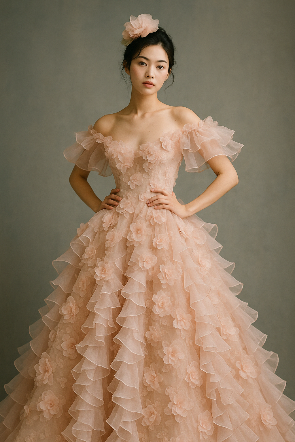 Person wearing a dress