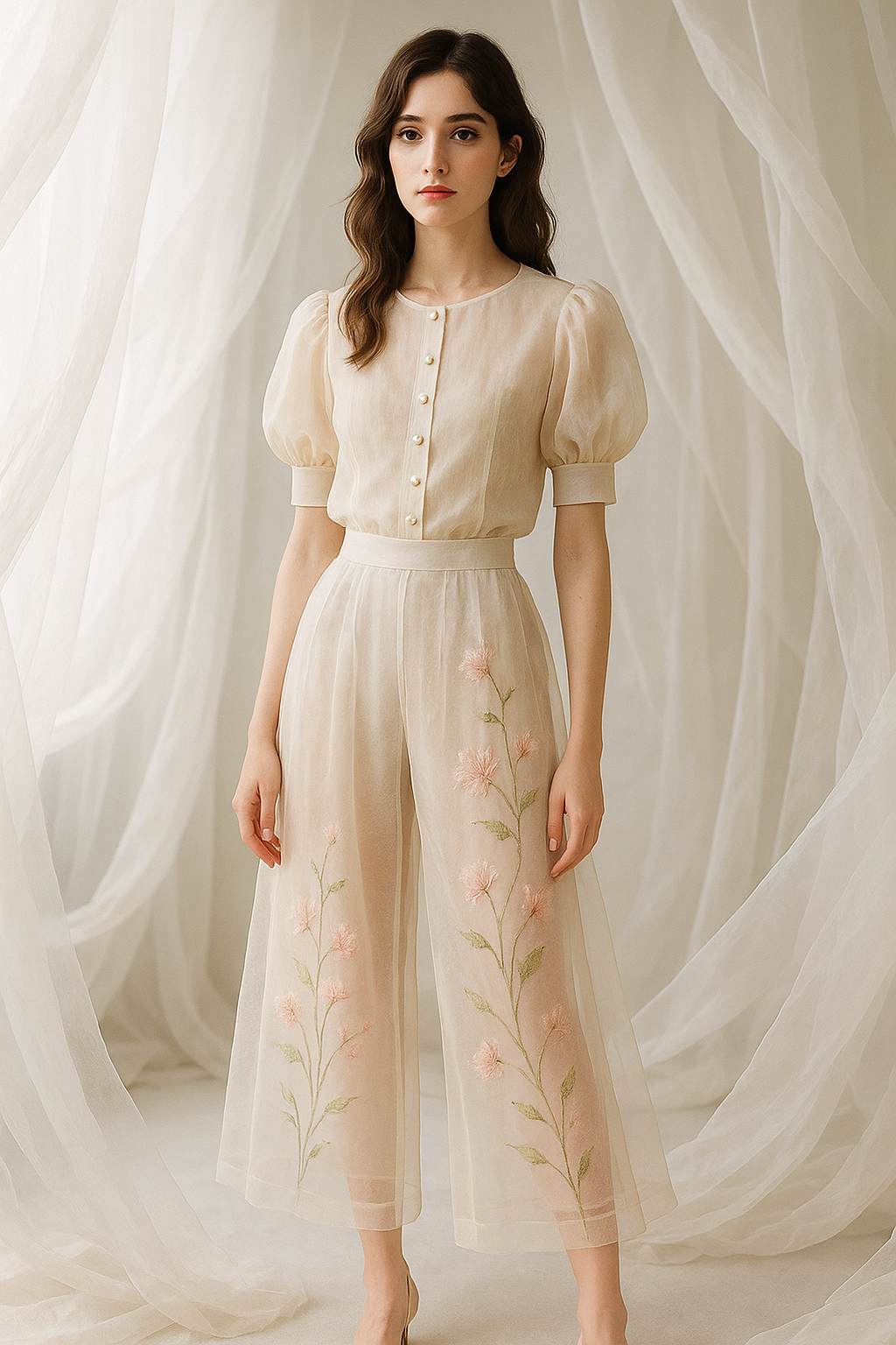 Woman wearing a dress